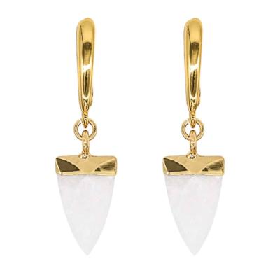  Серьги из кварца