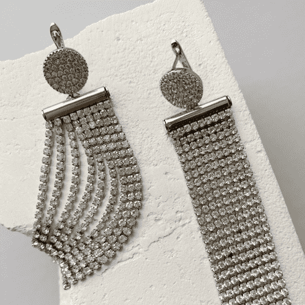 Серьги Shade silver