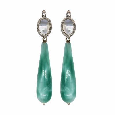  Серьги из Ангелита