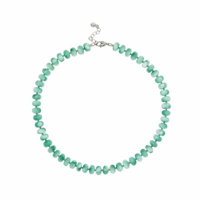 Колье из Ангелита Aqua