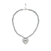 Колье гематит Silver Heart