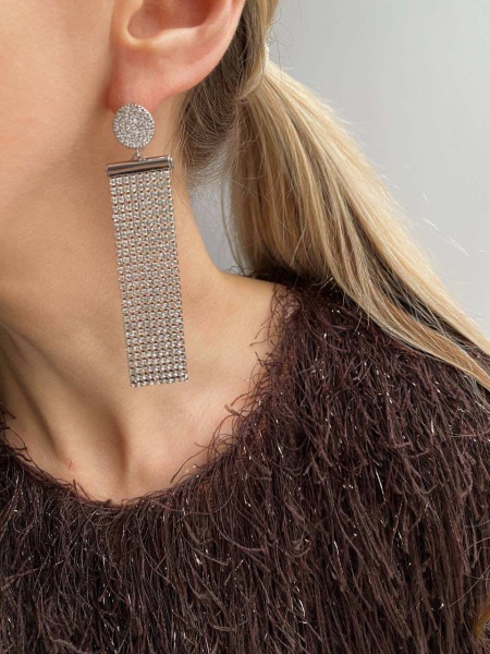 Серьги Shade silver