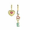 Серьги Love