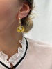 Серьги Конго Ракушка и Жемчужина