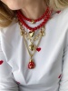 Колье из жадеита Сердце